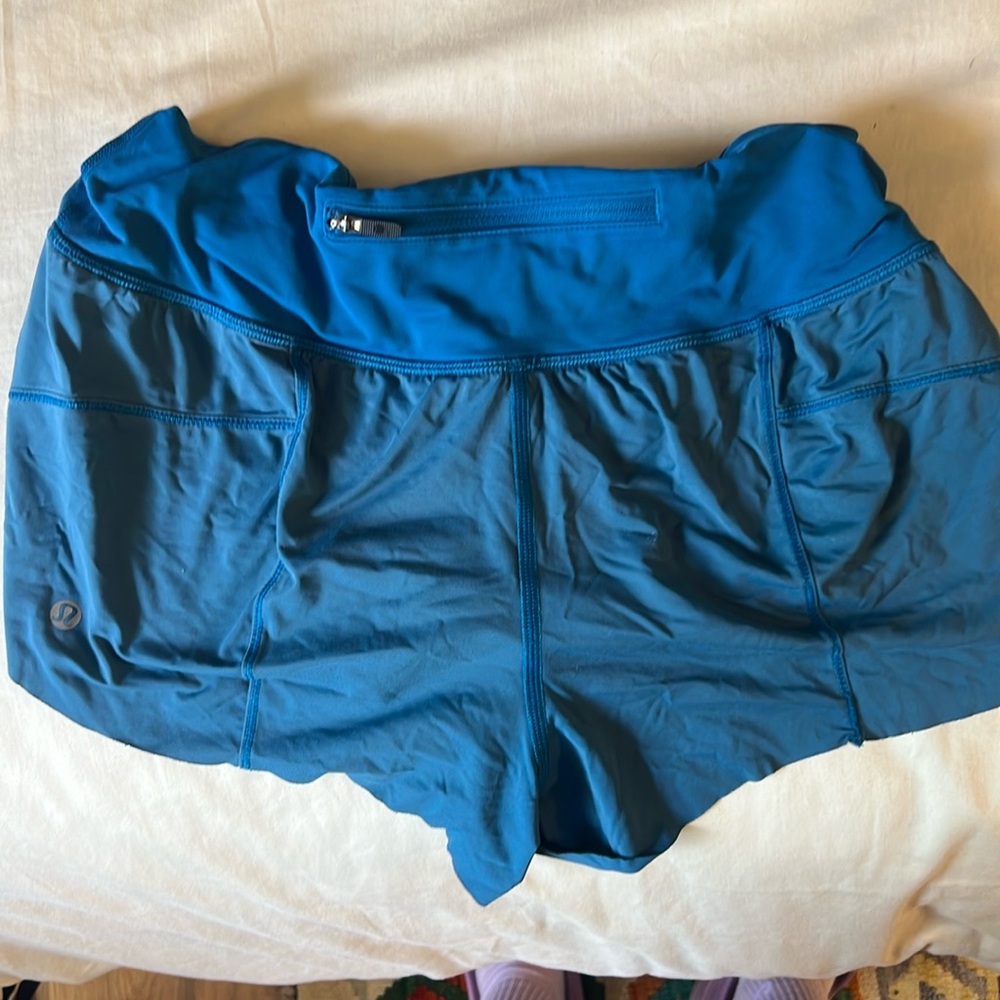 Lululemon Running Fast And Free Reflective High-Rise Classic-Fit Shorts